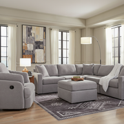 Modmax 8-Piece Sectional with Storage Chaise and Storage Consoles