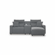 Modmax II 3-Piece Power Reclining Sectional with Chaise
