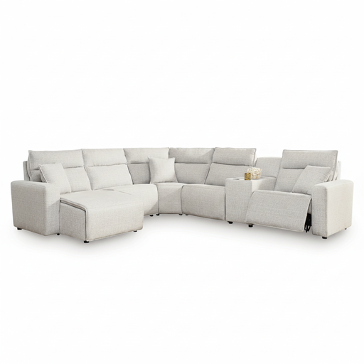 Modmax II 6-Piece Power Reclining Sectional with Chaise and Console