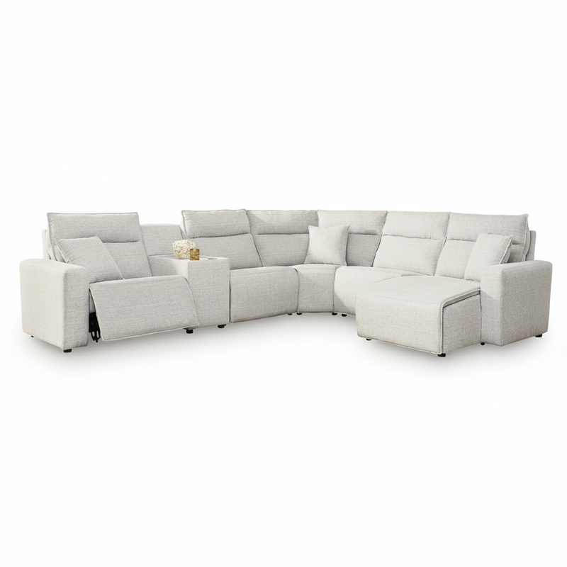 Modmax II 6-Piece Power Reclining Sectional with Chaise and Console