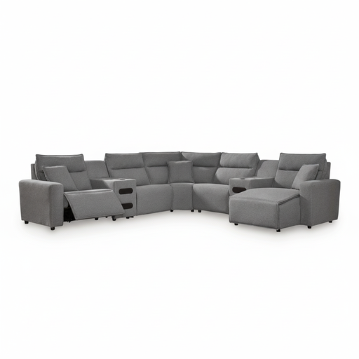 Modmax II 7-Piece Power Reclining Sectional with Chaise