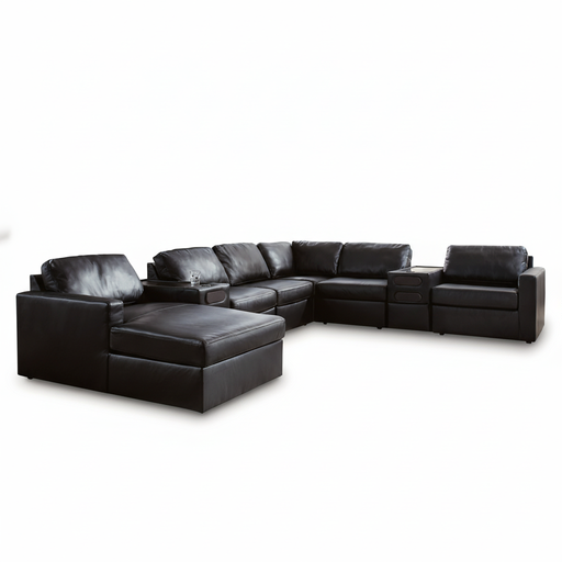 Modmax II 8-Piece Sectional with Chaise and Audio Consoles