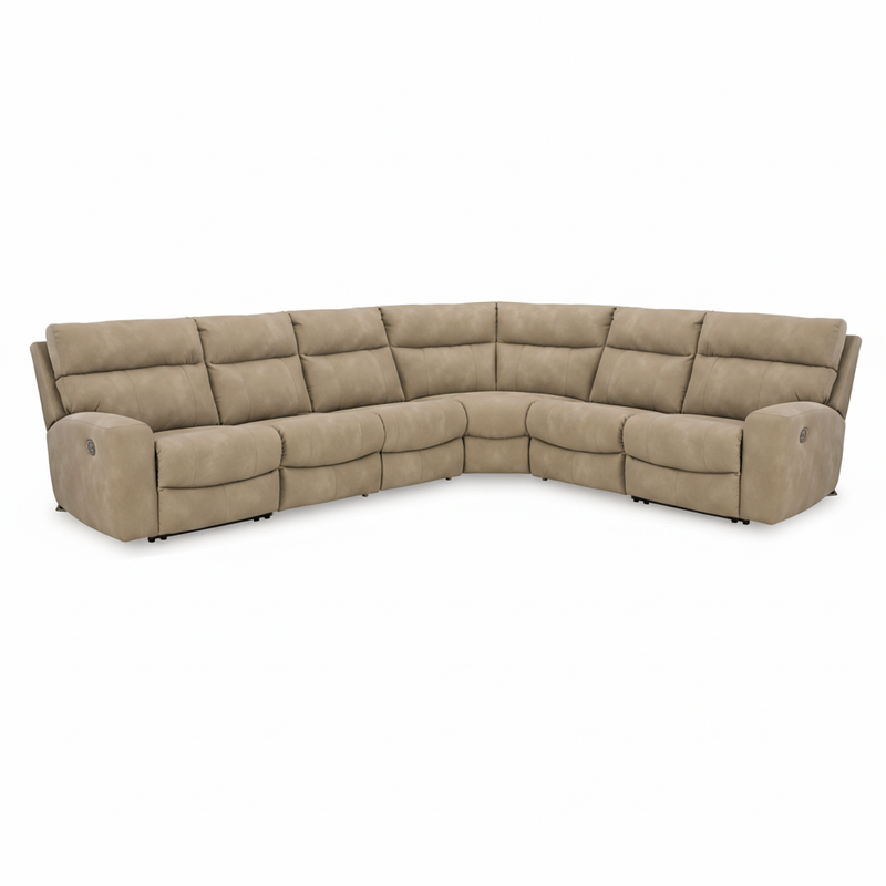 Next-Gen Durapella 6-Piece Power Reclining Sectional