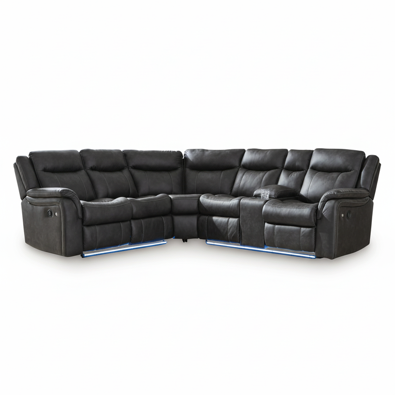 Perarrygin 2-Piece Reclining Sectional