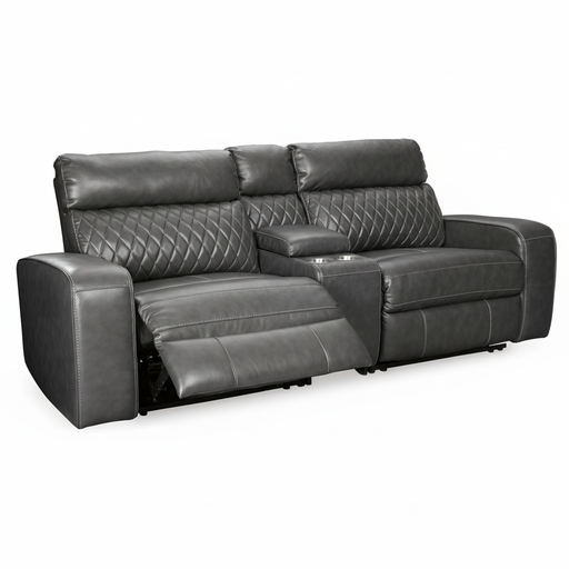 Samperstone 3-Piece Power Reclining Sectional Loveseat