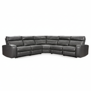 Samperstone 5-Piece Power Reclining Sectional