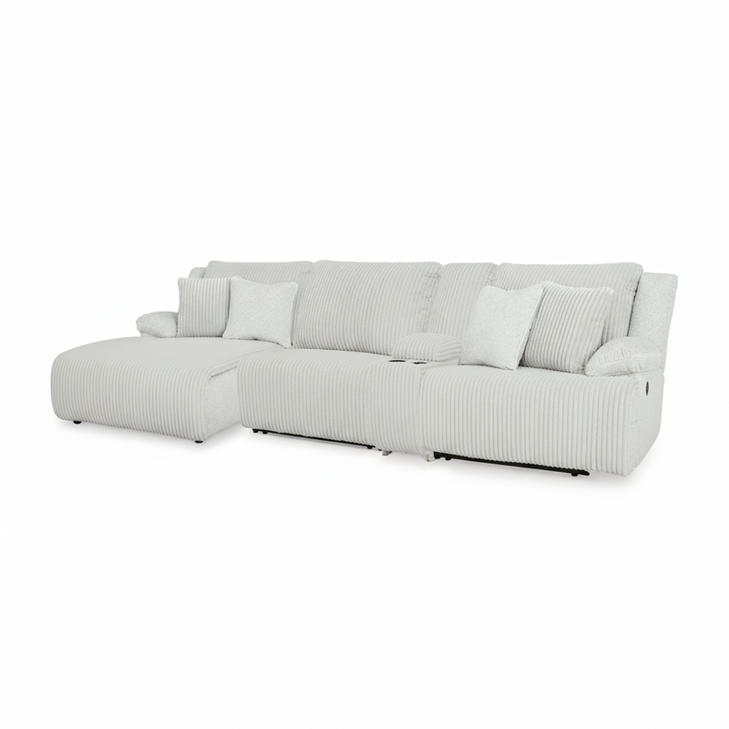 Top Tier 4-Piece Reclining Sectional with Chaise