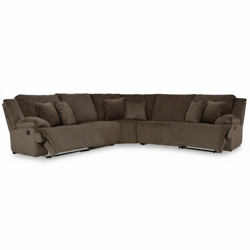 Top Tier 5-Piece Reclining Sectional