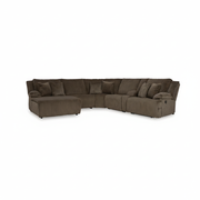 Top Tier 6-Piece Reclining Sectional with Chaise