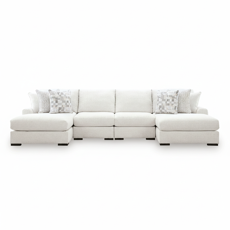 Wynncroft Manor 4-Piece Double Chaise Sectional